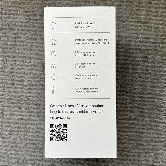 White Plug-In Wall Diffuser - Picture 4 of 5